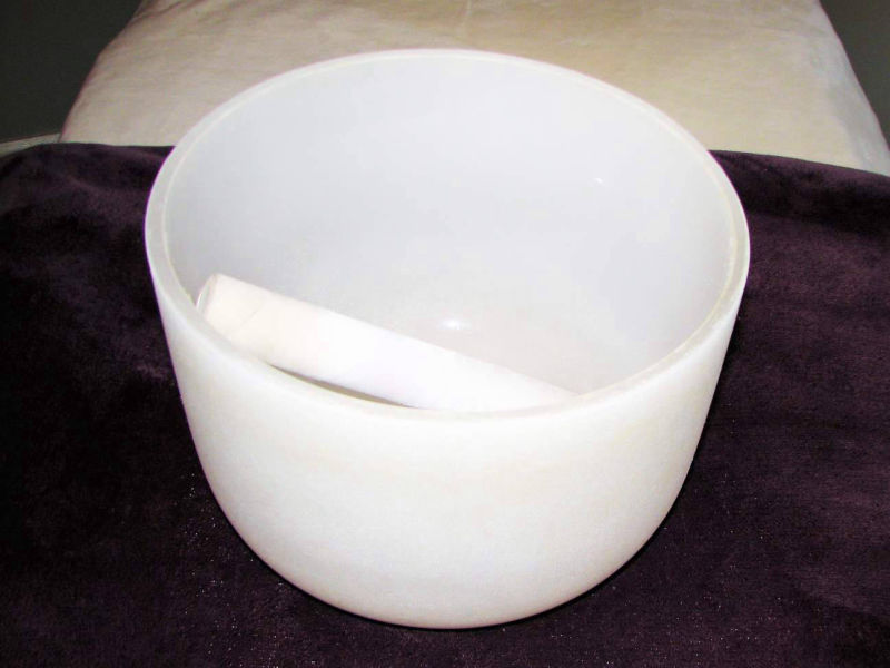 crystal singing bowl